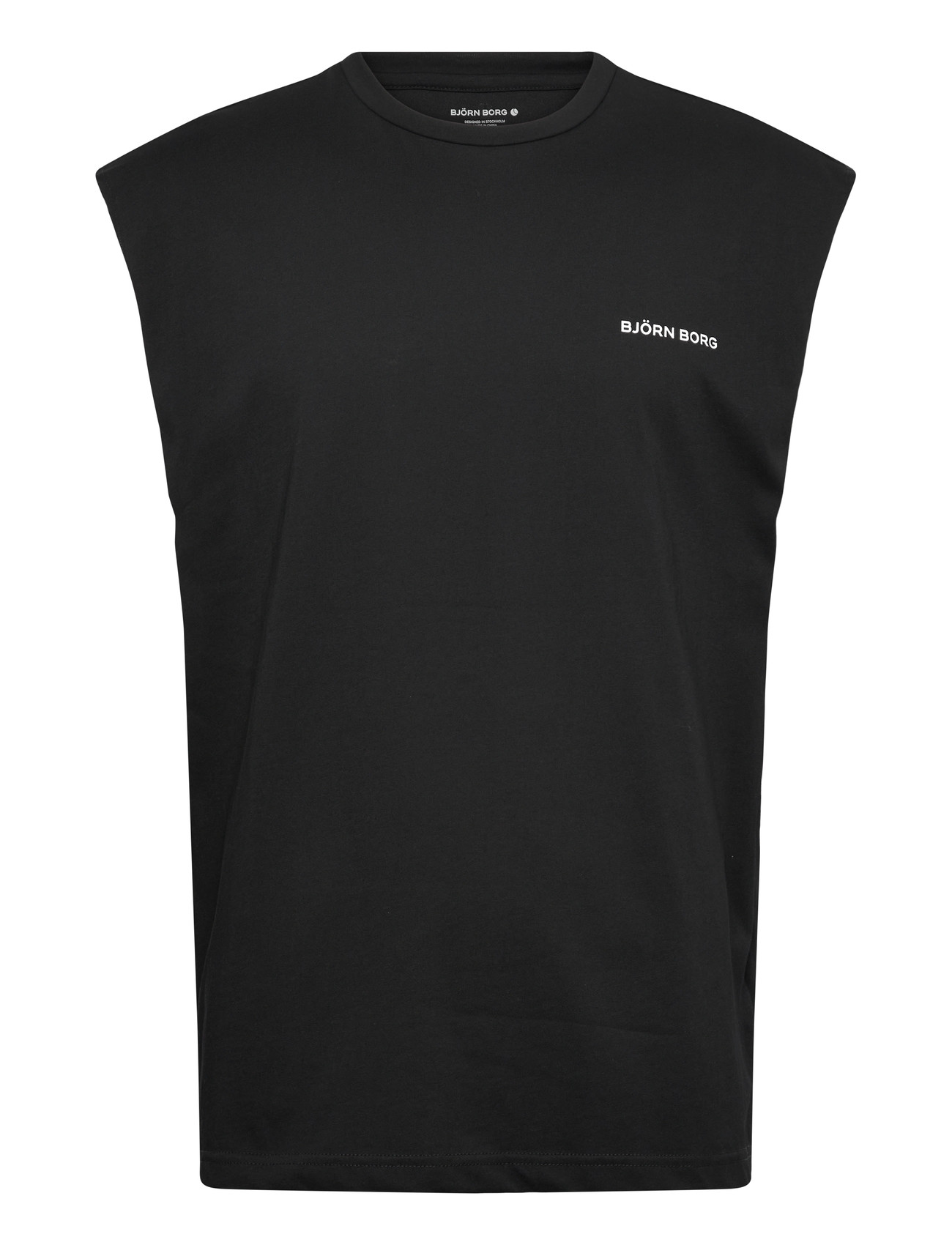 Björn Borg Borg Gym Sleeveless T-Shirt, XXL, Black, Sport Overdele > Sport Tank Overdele, Herre