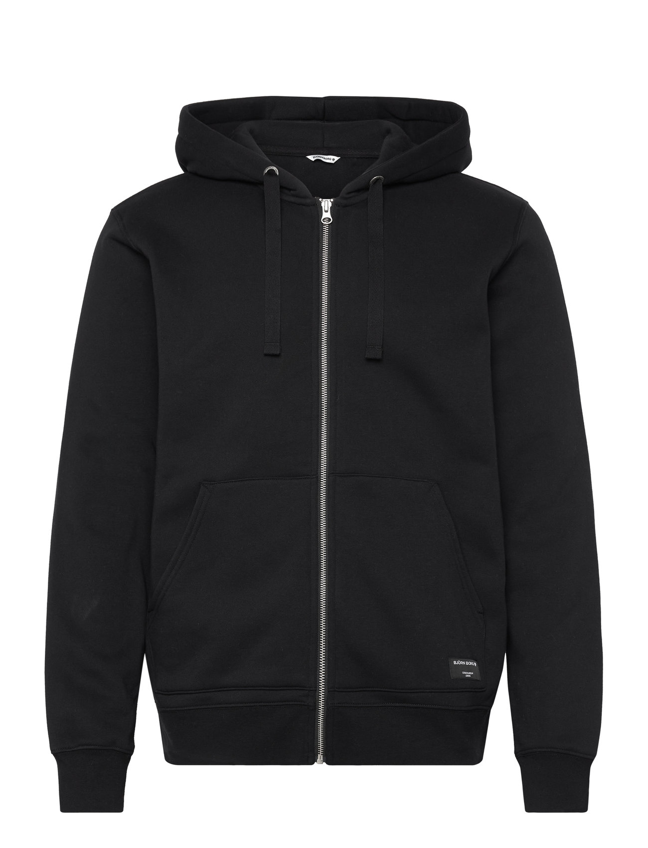 Björn Borg Centre Zip Hoodie, XXL, Black, Sport Sweatshirts & Hoodies > Sport Hoodies, Herre