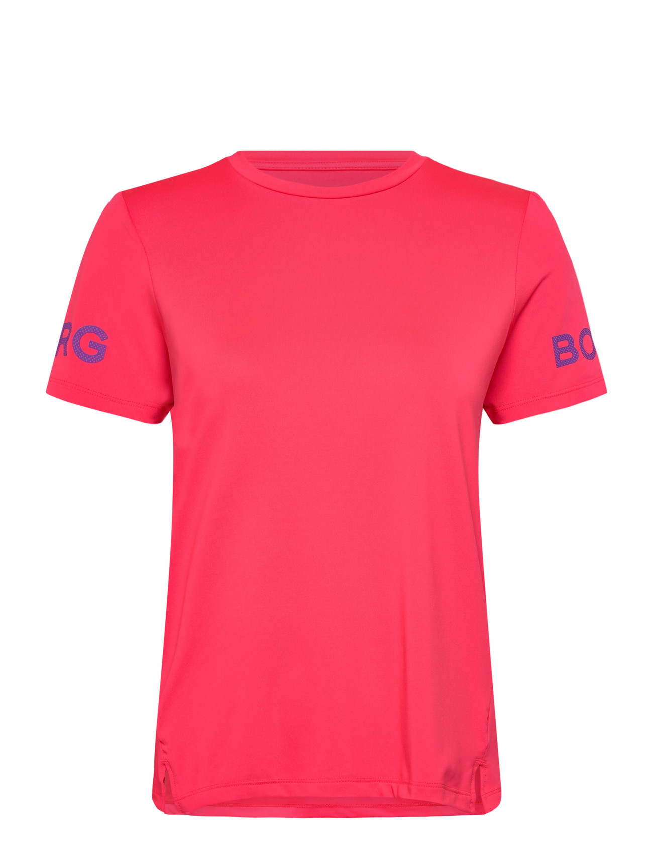 Björn Borg Borg T-Shirt, L, Pink, Sports Overdele & T-shirts > Sport T-shirts, Dame