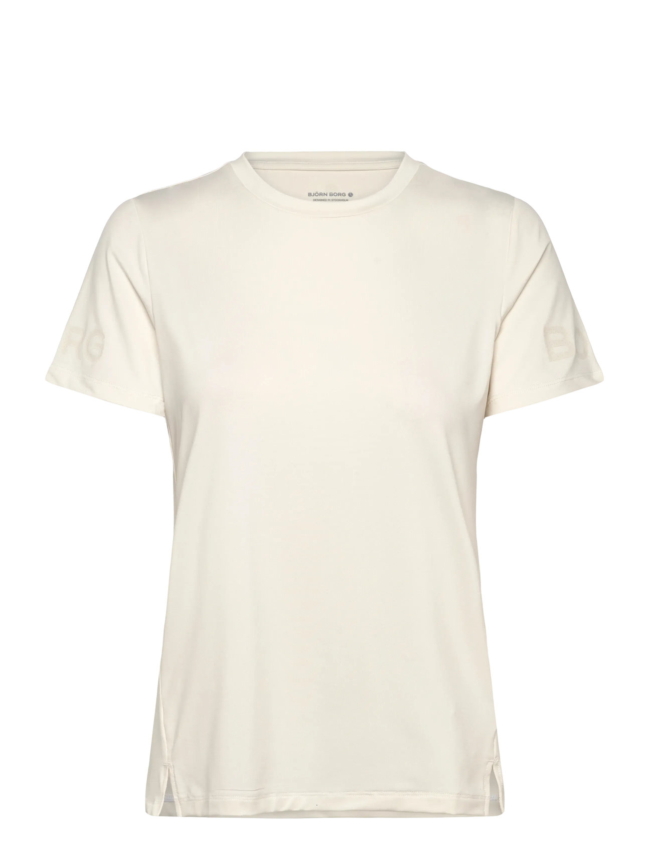 BJÖRN BORG Borg T-Shirt Cream - S - Damen
