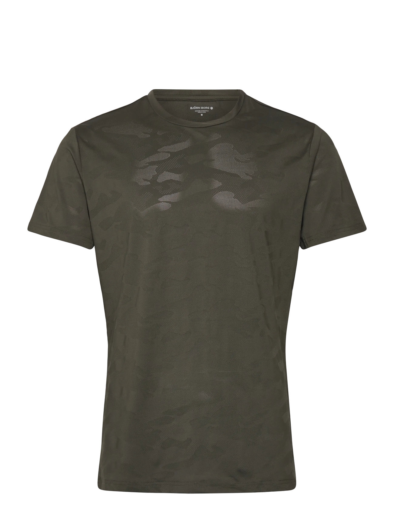 BJÖRN BORG Borg Performance T-Shirt Grün - S - Herren