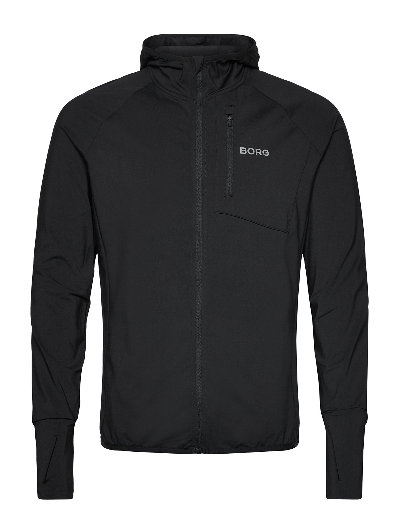 Björn Borg Borg Performance Mid Layer Hood Svart