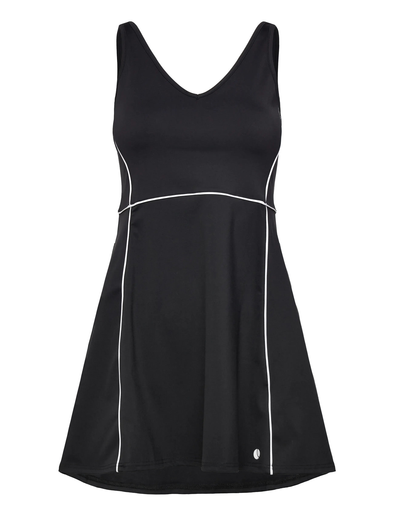Björn Borg Ace V Dress, S, Black, Sport Kjoler Og Nederdele > Sport Dresses, Dame