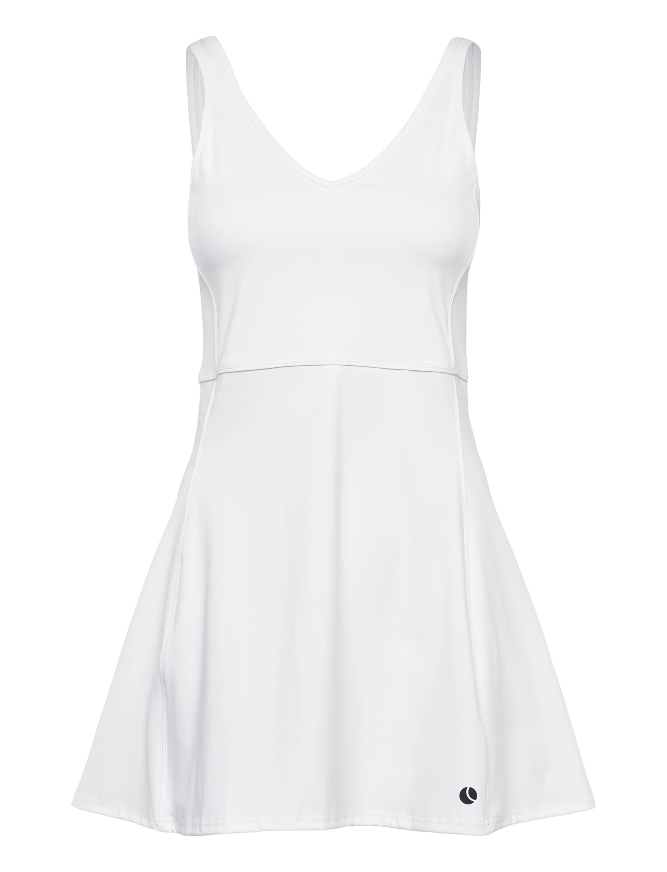 Björn Borg Ace V Dress, XL, White, Sport Kjoler Og Nederdele > Sport Dresses, Dame