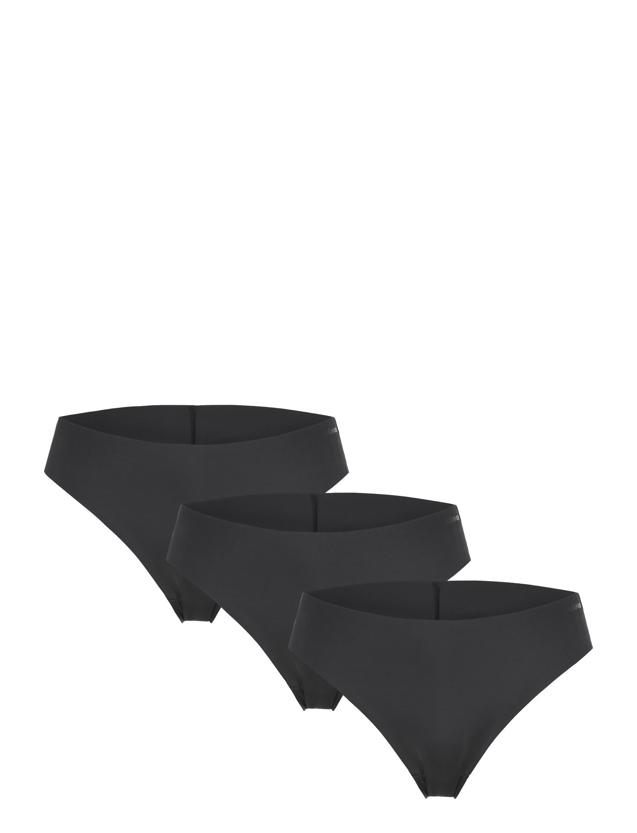 Björn Borg Invisible Brief 3P, M, Black, Sport Underwear > Sport Panties, Dame