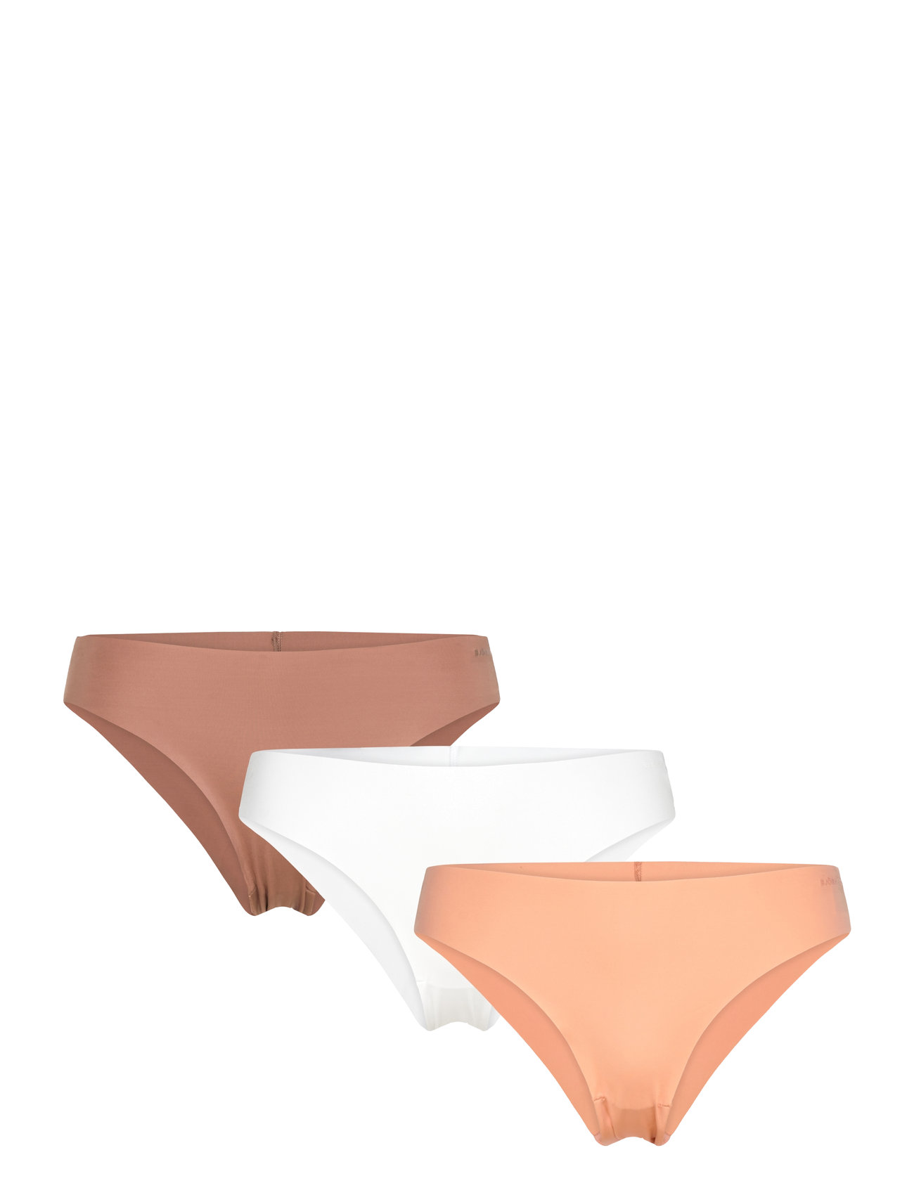 Björn Borg Invisible Brief 3P, XL, Beige, Sport Underwear > Sport Panties, Dame