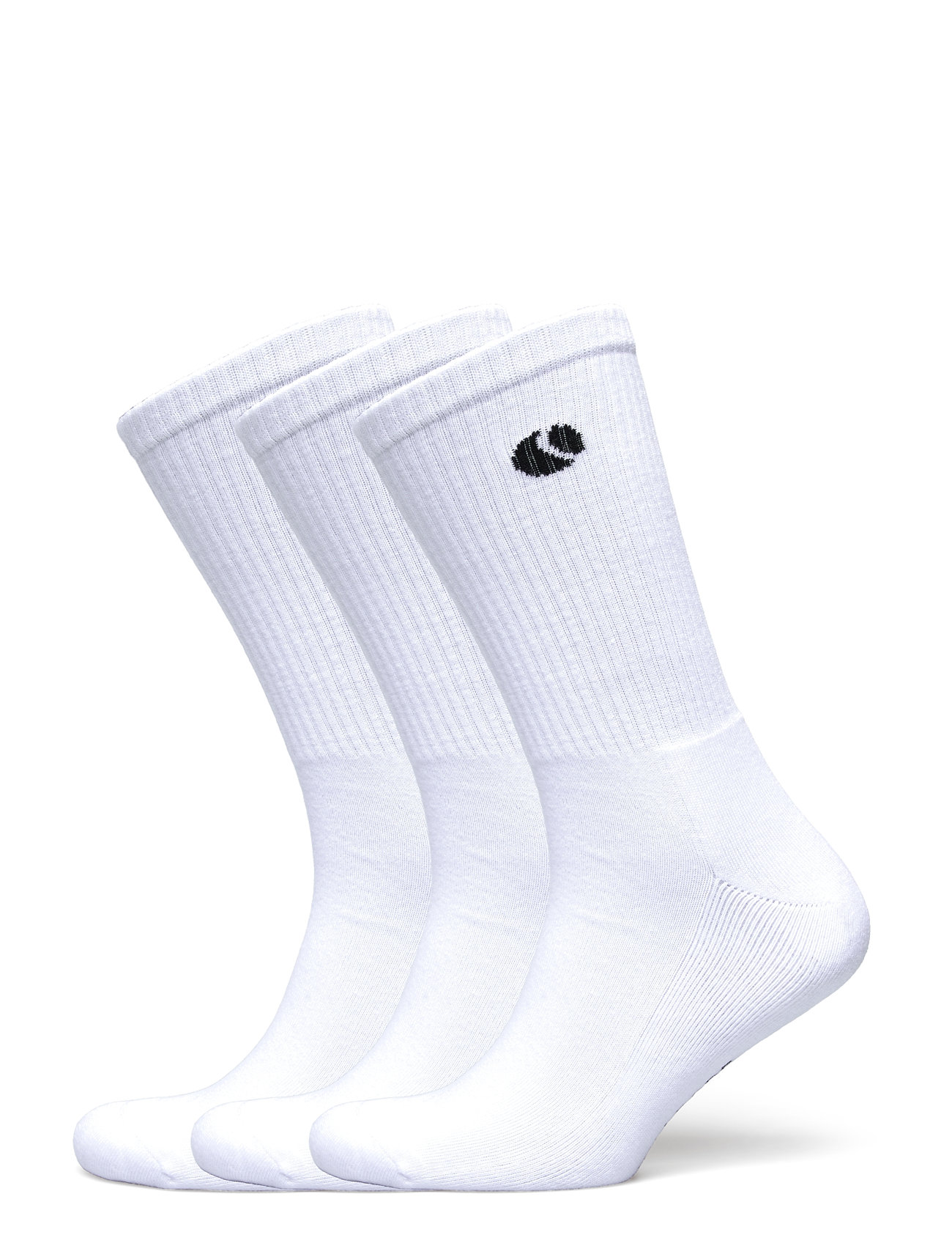Björn Borg Classic Crew Sock 3P, 41-45, White, Sport Clothing > Sport Socks, Dame