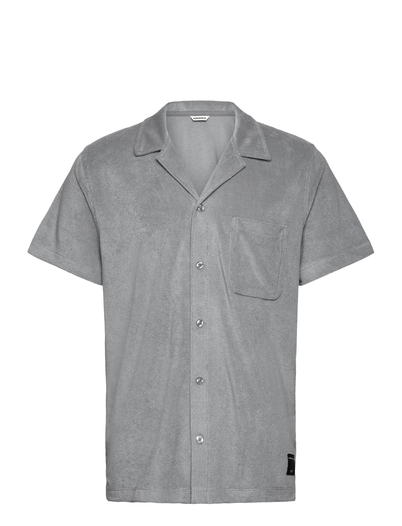 BJÖRN BORG Borg Toweling Pool Shirt Grau - L - Herren