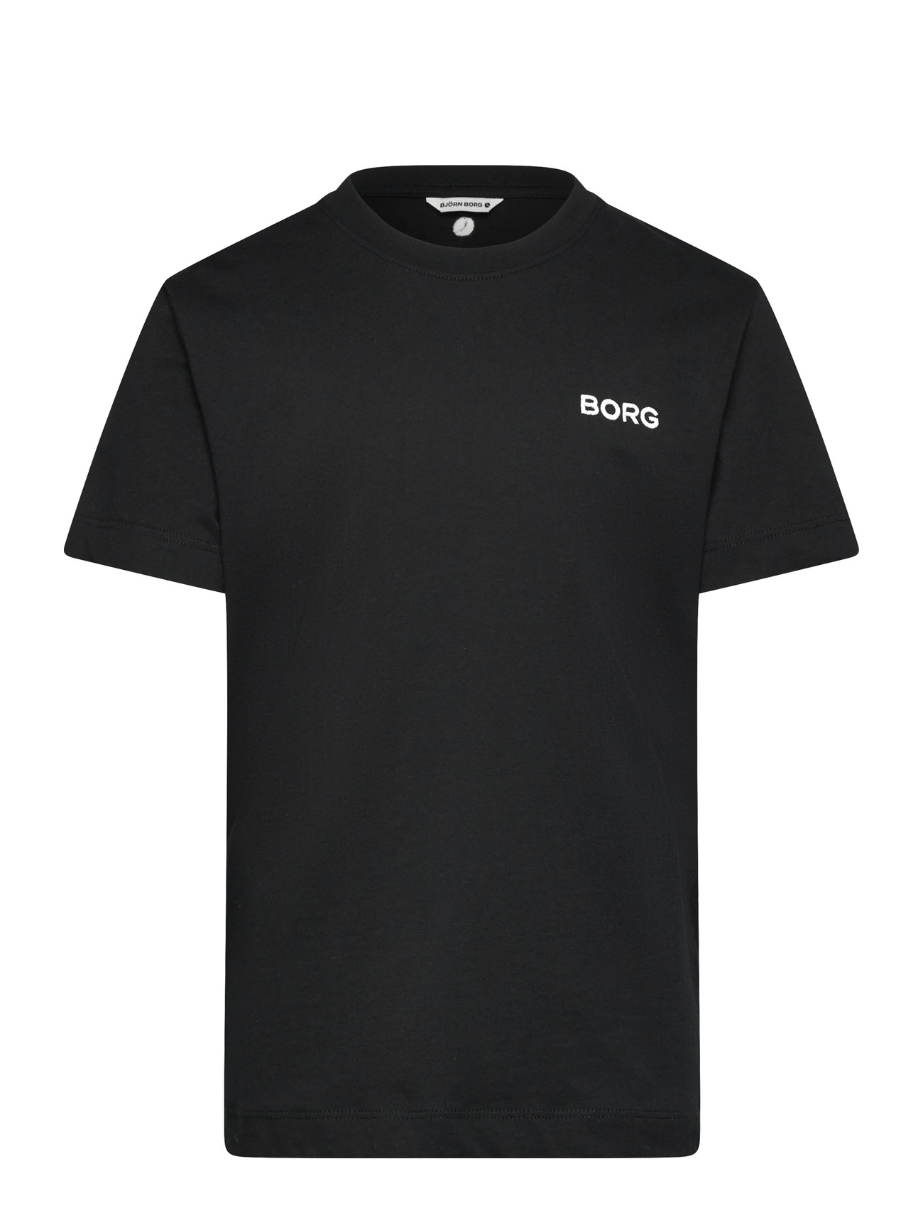 Björn Borg Borg Essential 4 T-Shirt, 170, Black, T-Shirts > Kortærmede, Børn
