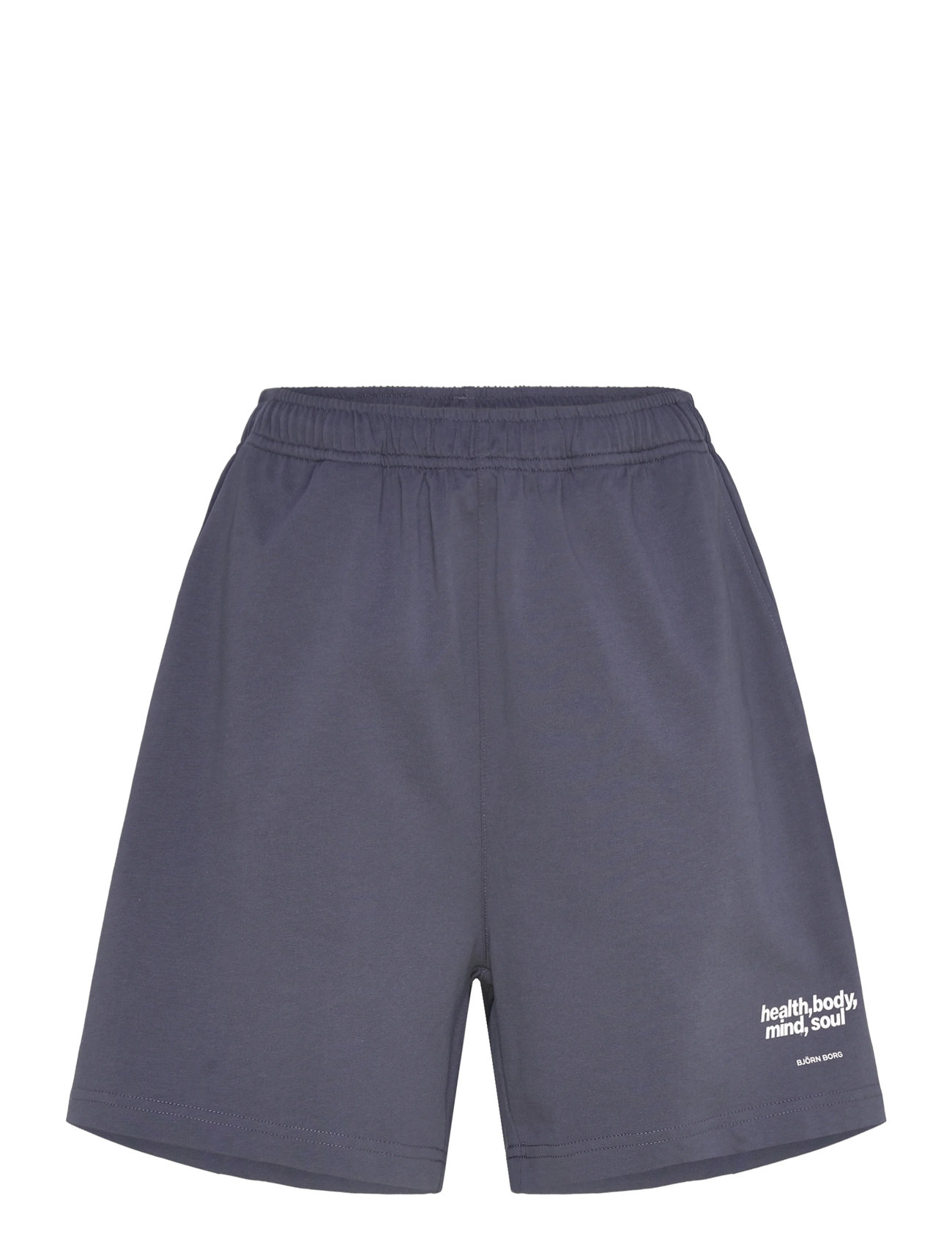 BJÖRN BORG Studio Jersey Shorts Grau - M - Damen