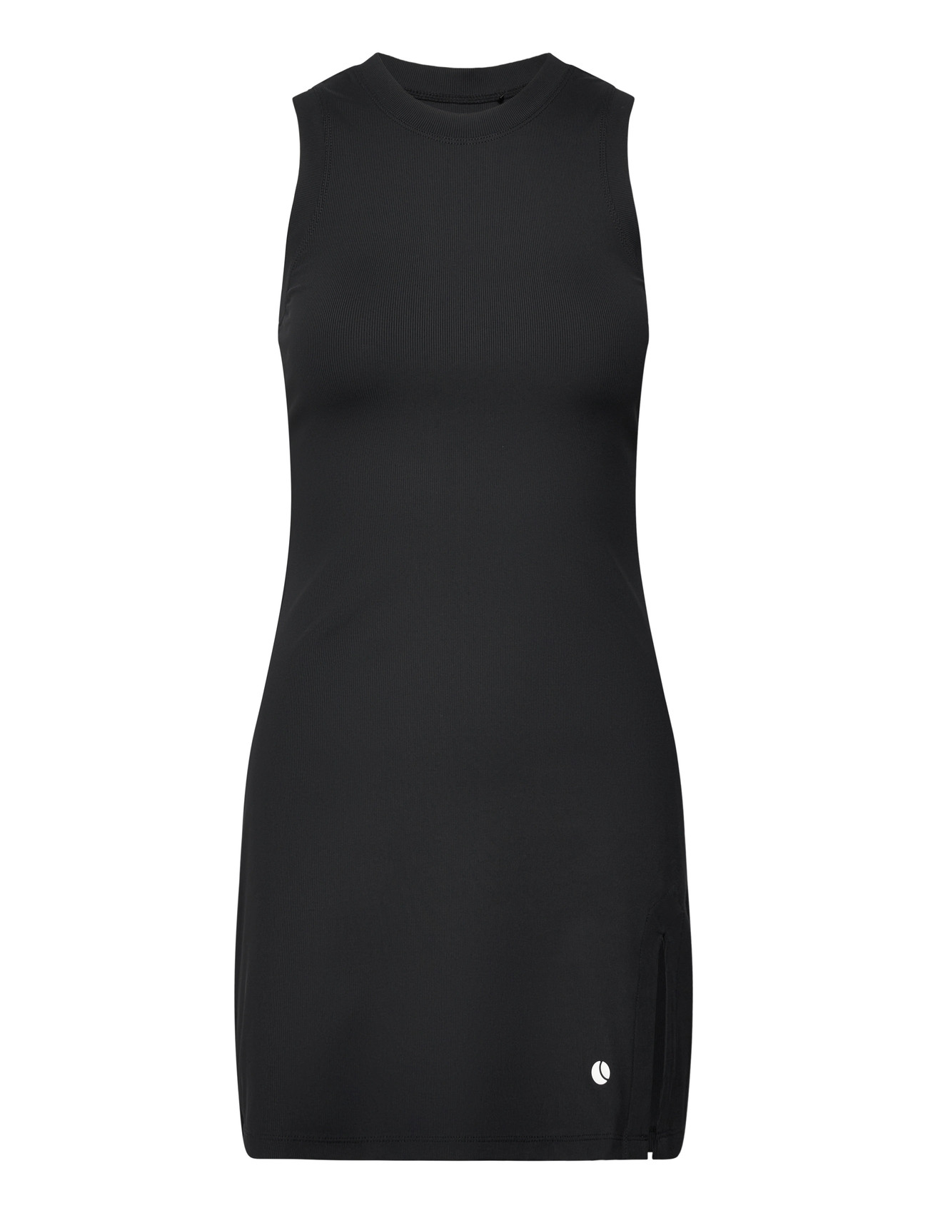 Björn Borg Ace Ribbed Dress, L, Black, Sport Kjoler Og Nederdele > Sport Dresses, Dame