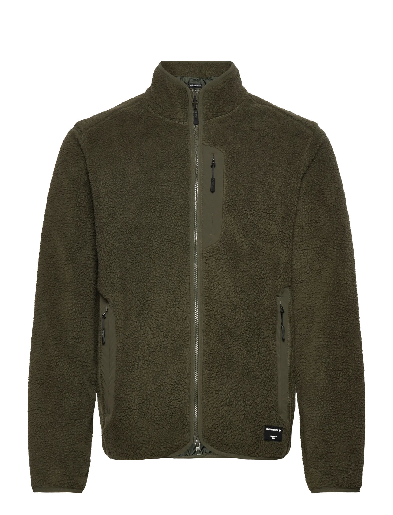 BJÖRN BORG Centre Pile Jacke Grün - M - Herren