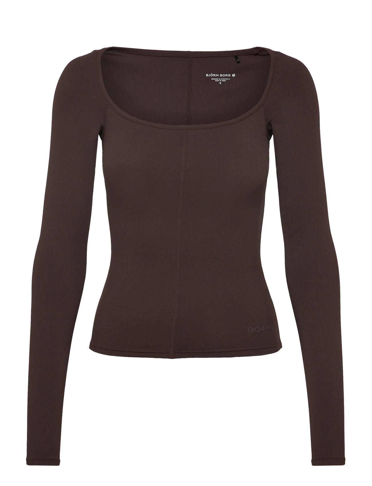 BJÖRN BORG Studio Ballerina Lange Ärmel Braun - L - Damen