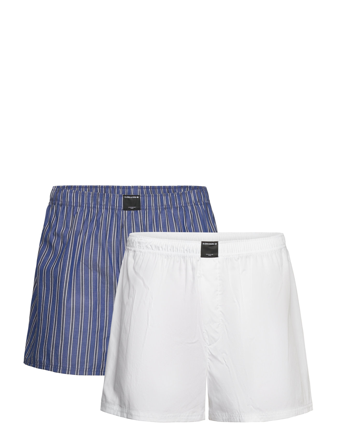 BJÖRN BORG Baumwolle Stretch Woven Boxer Shorts 2P Patterned - XL - Herren