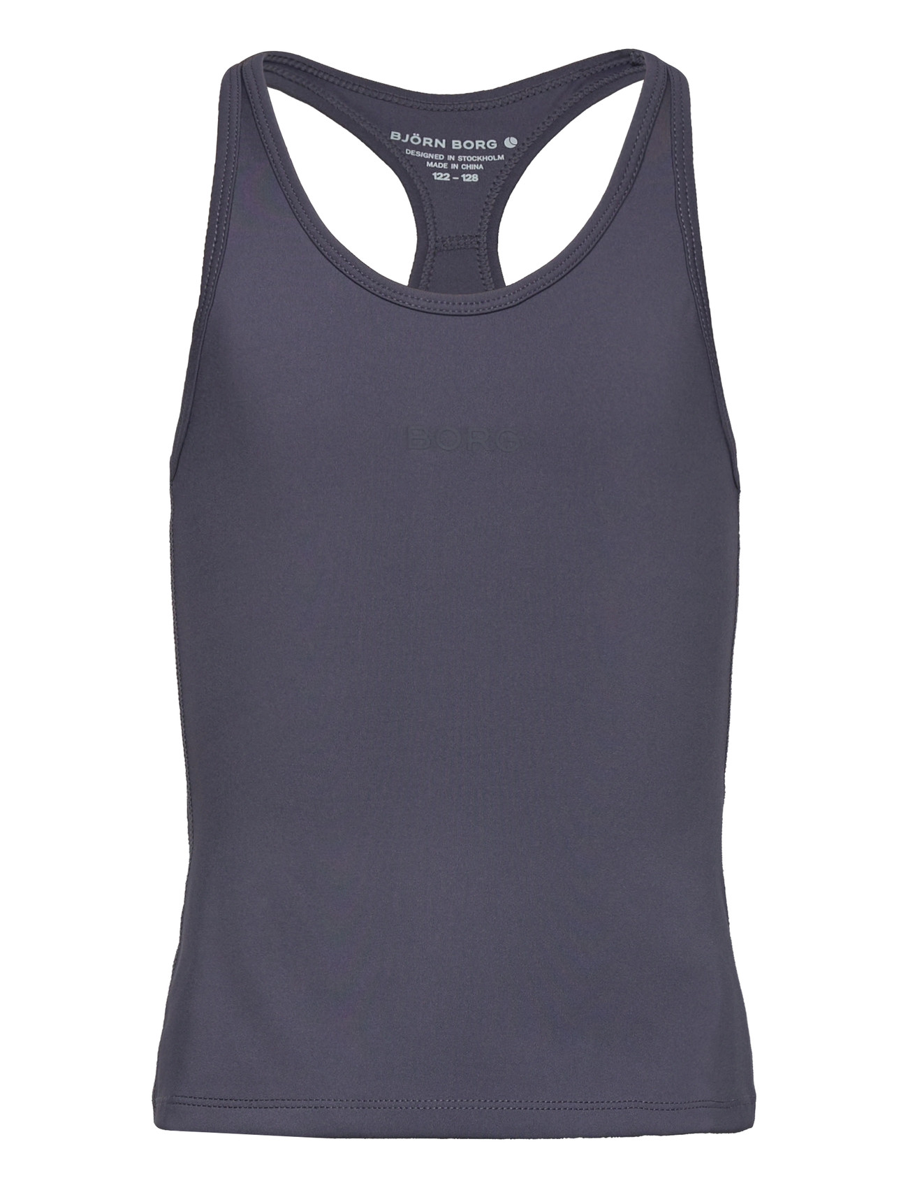 Björn Borg Borg Racerback Tank Top, 170, Grey, T-Shirts > Uden Ærmer, Børn