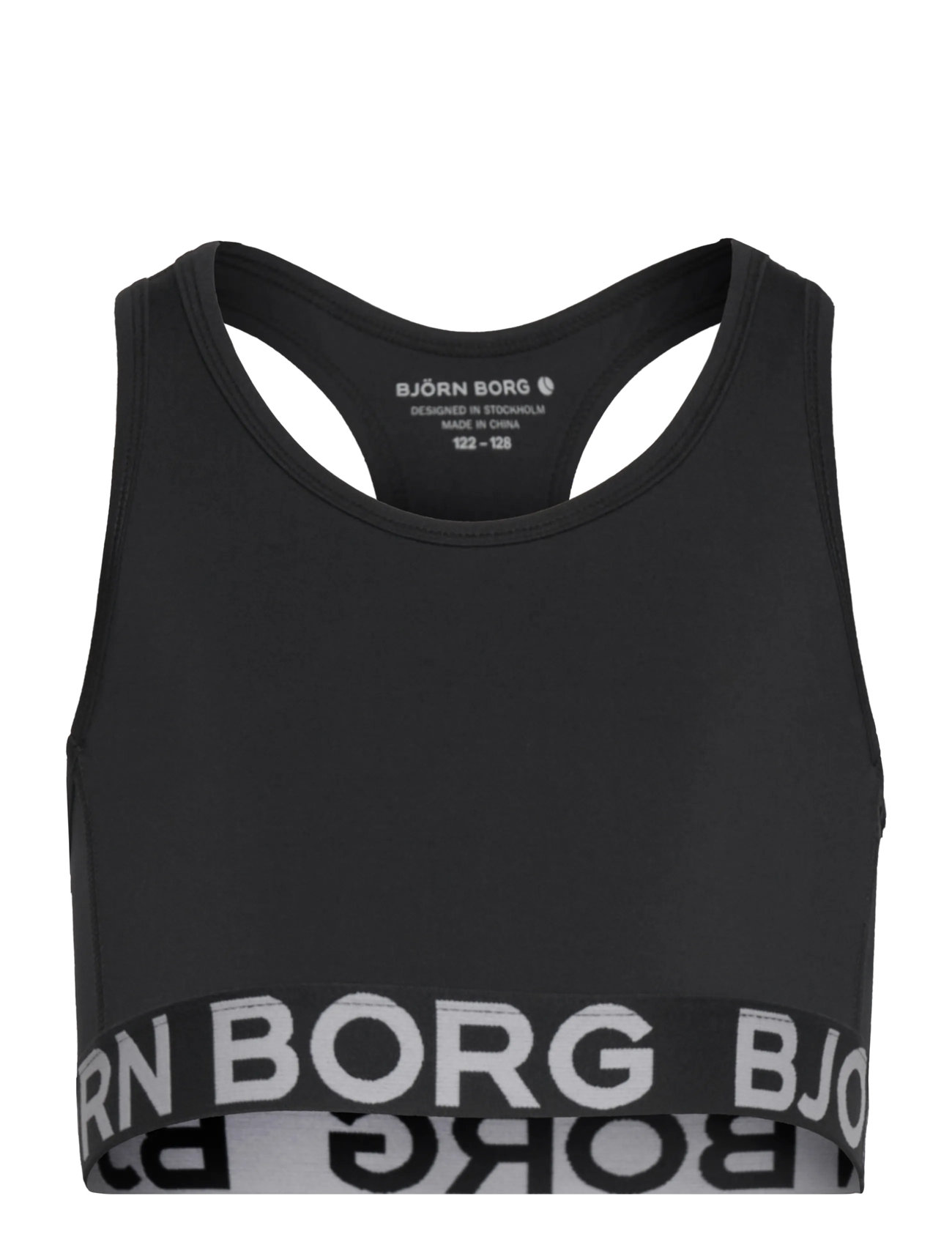 Björn Borg Borg Sports Top, 170, Black, Undertøj > Toppe, Børn