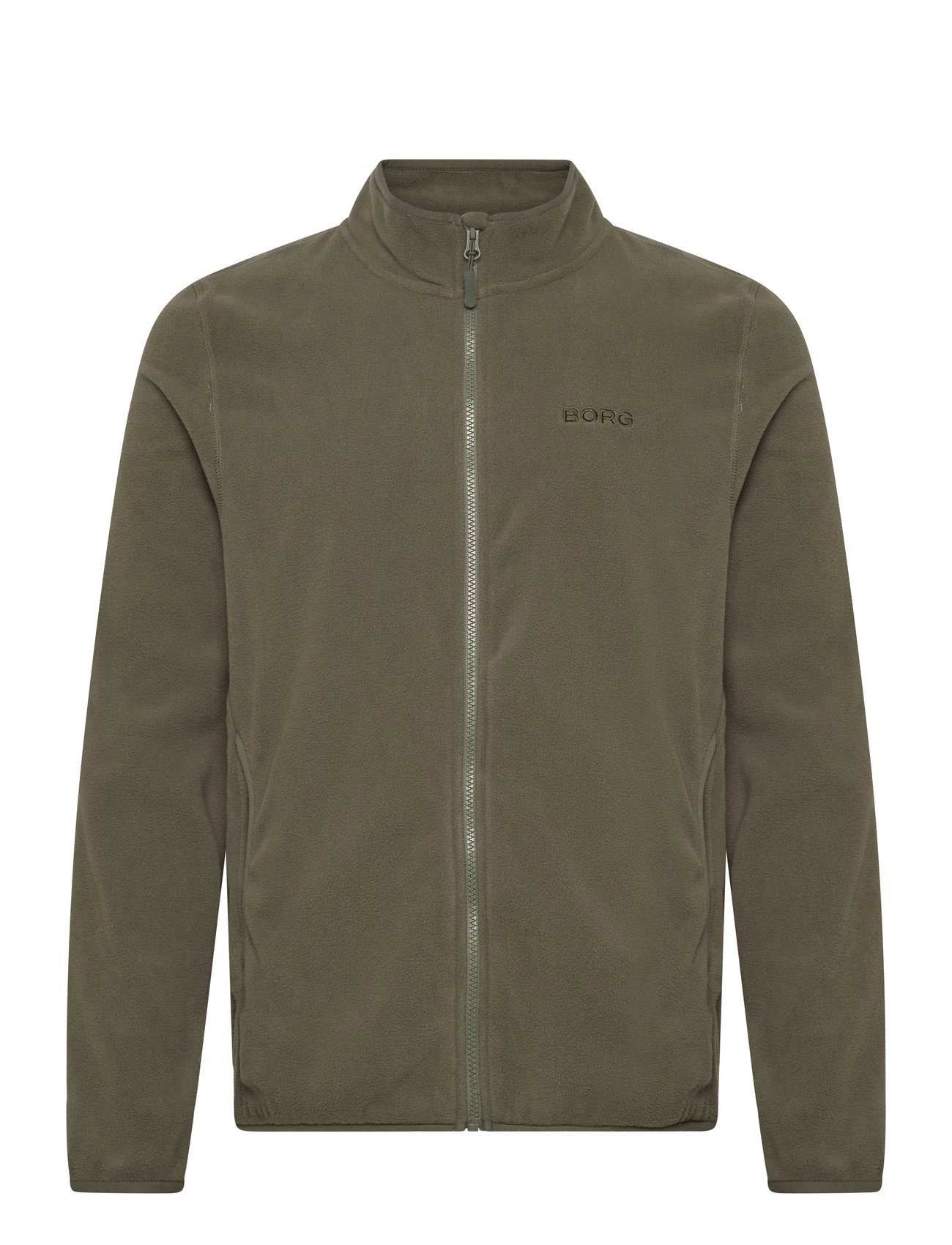 Björn Borg Borg Full Zip Fleece, S, Khaki green, Sport Fleeces & Midlayers > Sport Fleeces, Herre
