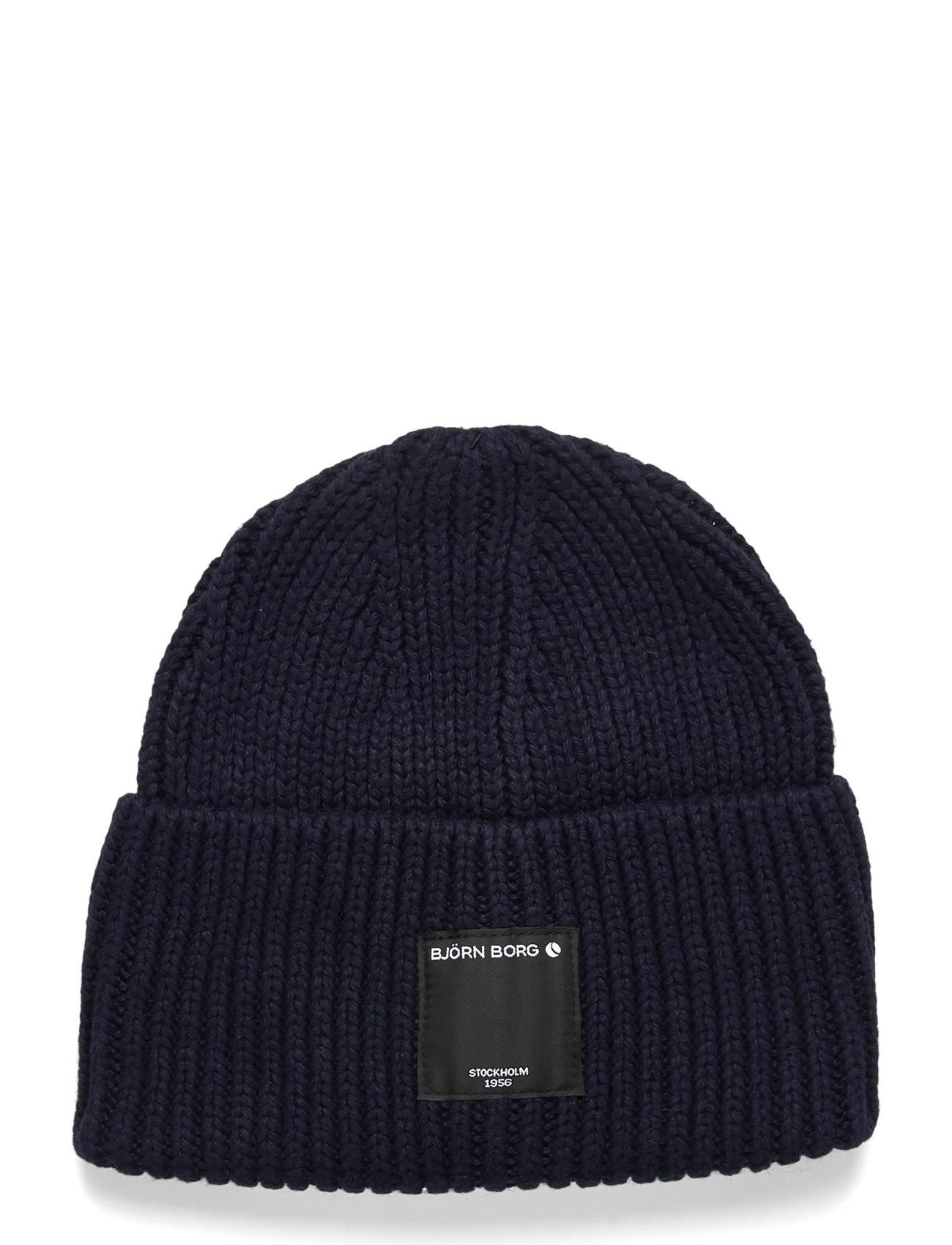 Björn Borg Centre Knit Beanie, One Size, Black, Sport Accessories > Sport Beanies, Dame
