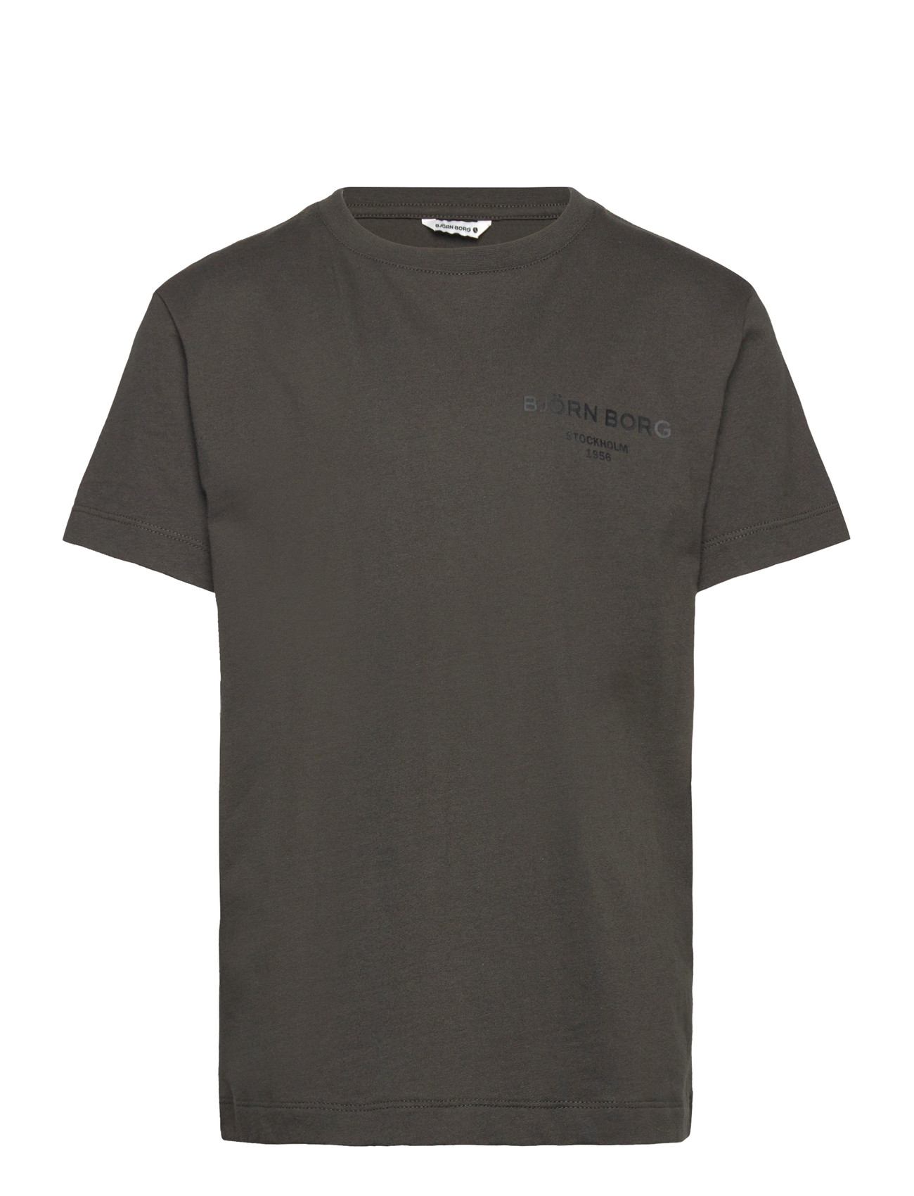 Björn Borg Borg Essential 1 T-Shirt, 134-140, Black, T-Shirts > Kortærmede, Børn