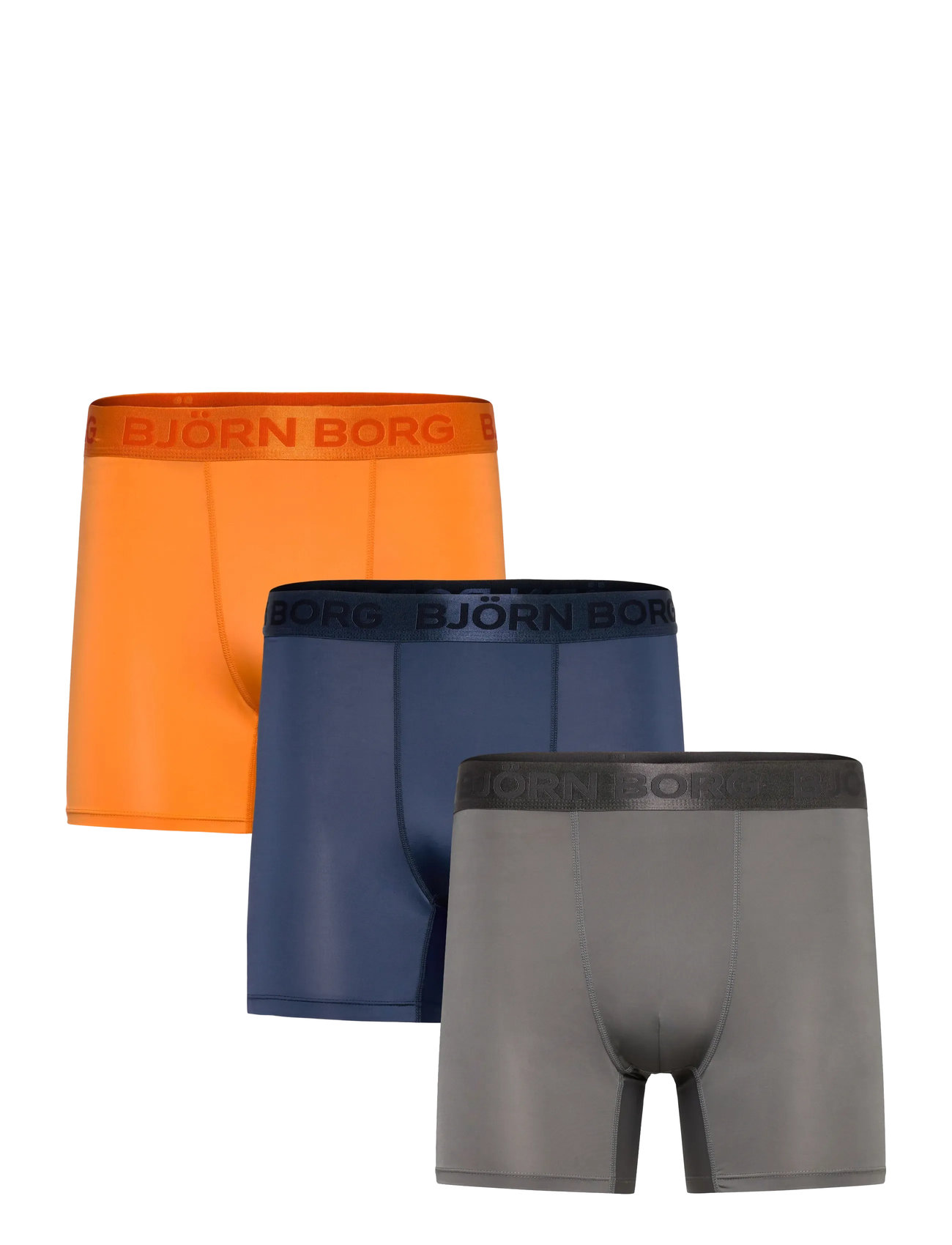 Björn Borg Sports Microfiber Boxer 3P, L, Multi/patterned, Sport Underwear > Sport Boxers, Herre