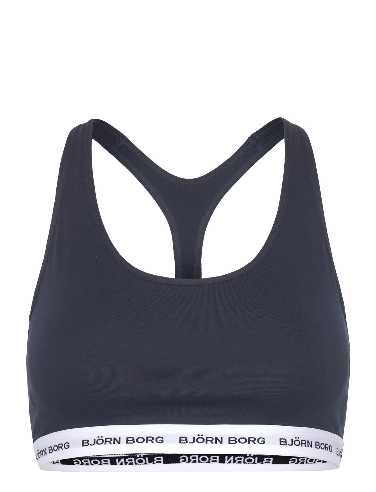 BJÖRN BORG Logo Soft Oberteil Navy - L - Damen
