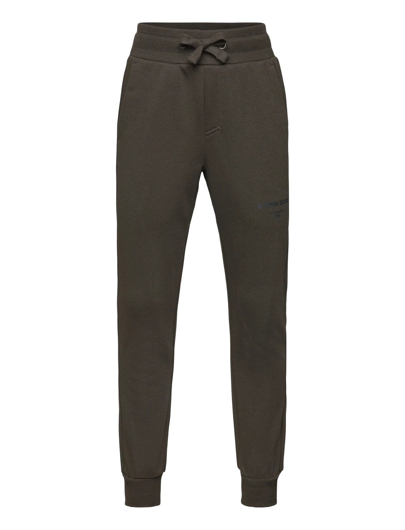 Björn Borg Borg Essential 1 Tapered Sweatpants, 110-116, Brown, Sport > Joggingbukser, Børn