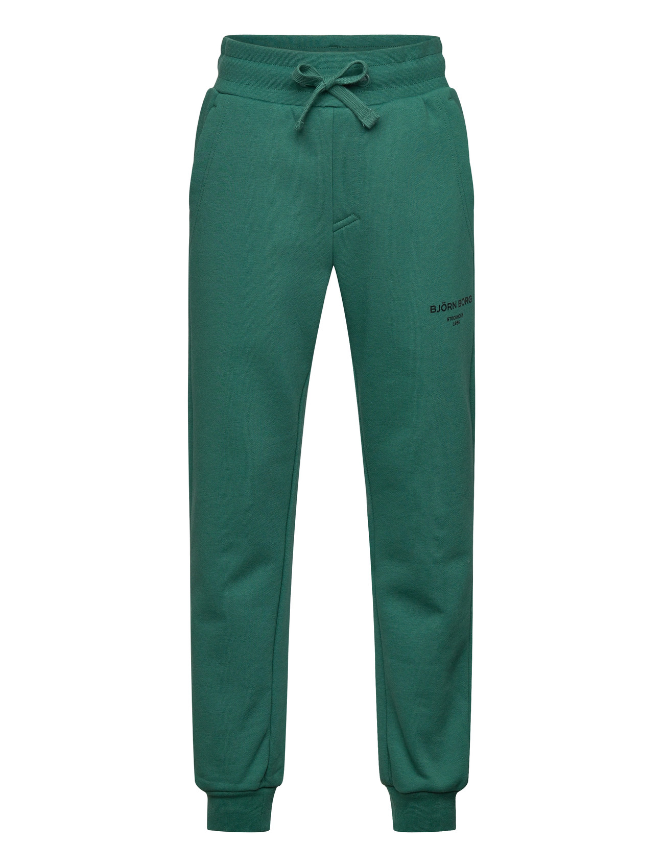 Björn Borg Borg Essential 1 Tapered Sweatpants, 158-164, Green, Sport > Joggingbukser, Børn