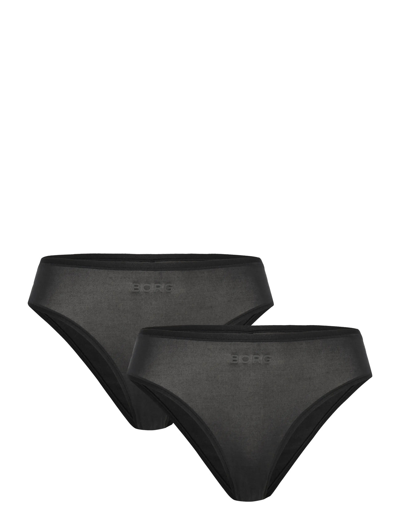 BJÖRN BORG Soft Touch Cheeky Brief 2P Schwarz - XL - Damen