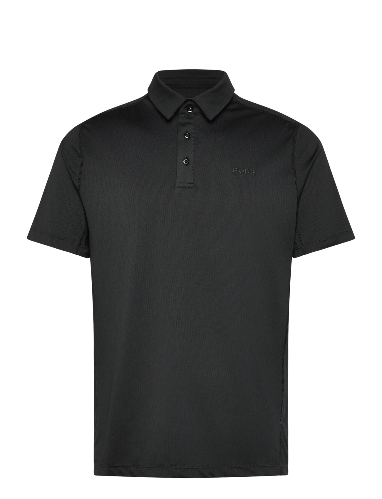 Björn Borg Borg Sports Polo Shirt, M, Black, Sport Polos > Sport Short-sleeved Polos, Herre