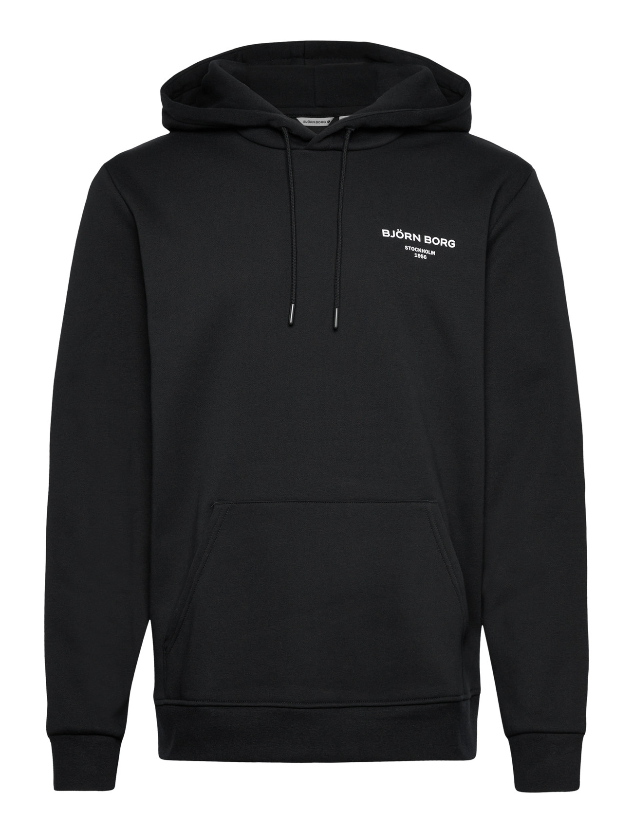 Björn Borg Borg Essential 1 Hoodie, S, Black, Sport Sweatshirts & Hoodies > Sport Hoodies, Herre