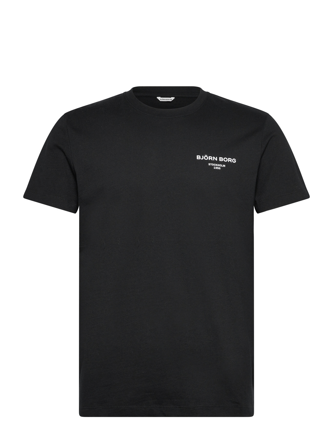 Björn Borg Borg Essential 1 T-Shirt, S, Black, Sport Overdele > Sport T-shirts, Herre