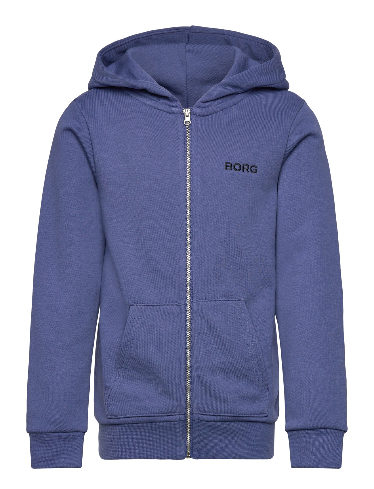Björn Borg Borg Essential 4 Zip Hoodie, 170, Blue, Sweatshirts & Hættetrøjer > Hættetrøjer, Børn