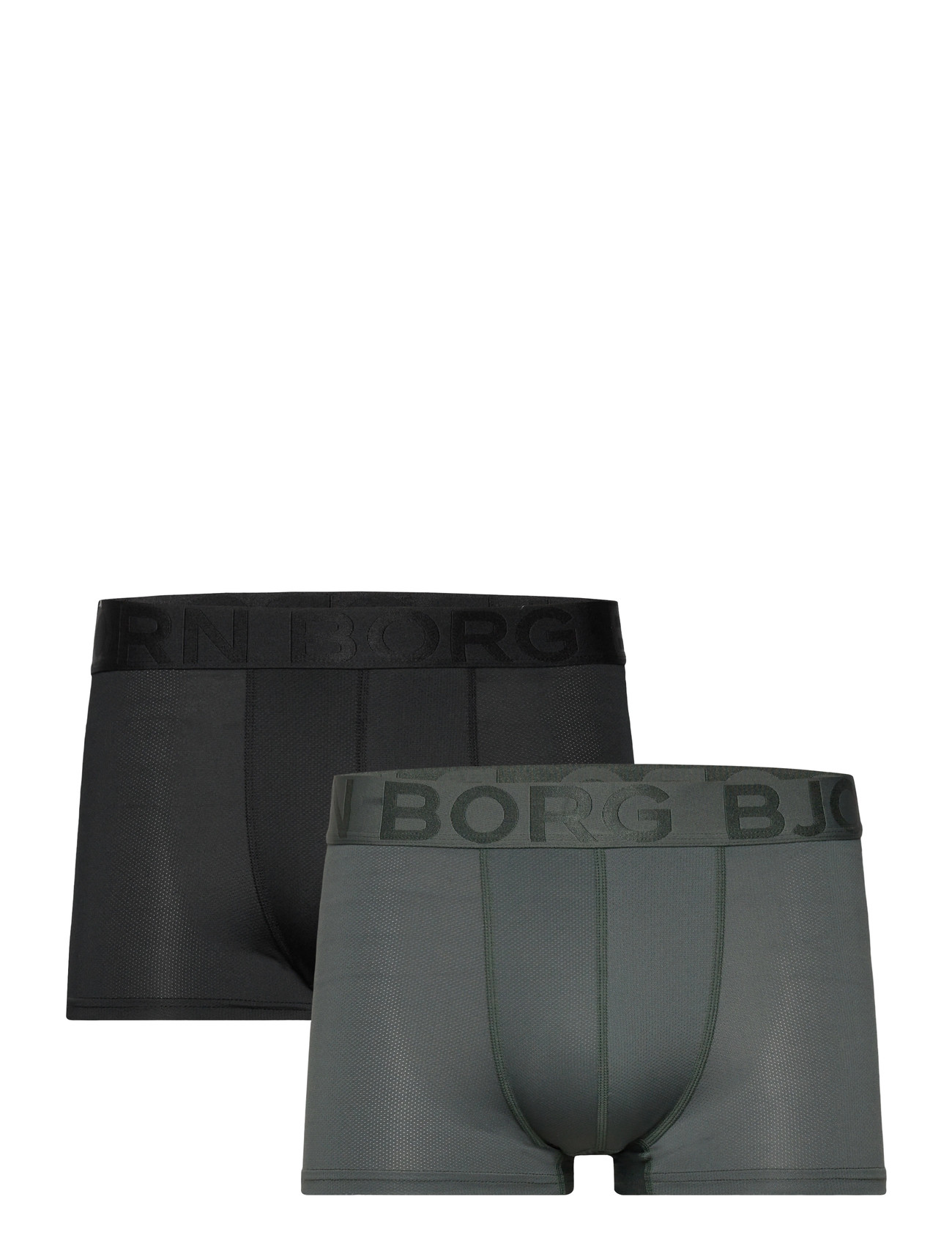 Björn Borg Sports Mesh Trunk 2P, L, Black, Undertøj > Boxershorts, Herre