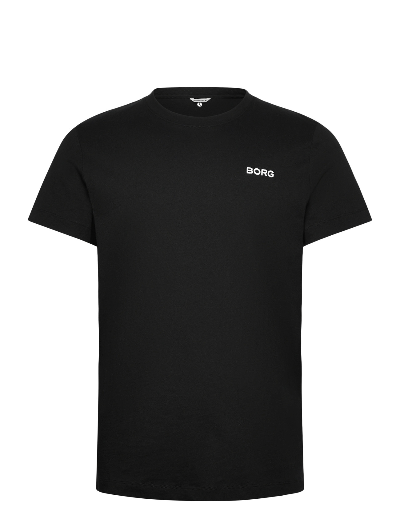 Björn Borg Borg Essential 4 T-Shirt, L, Black, Sport Overdele > Sport T-shirts, Herre