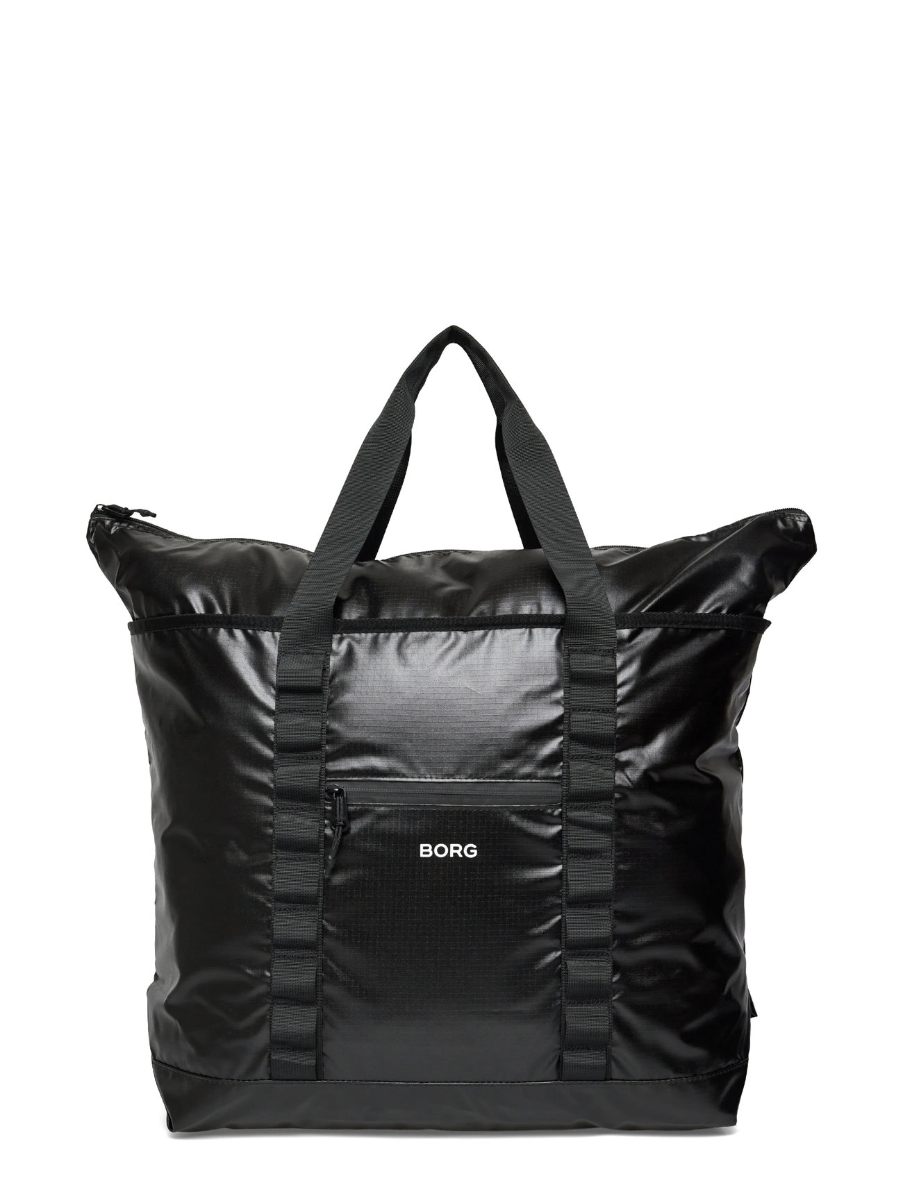 Björn Borg Borg Glossy Ripstop Tote, One Size, Black, Sport Training Bags > Sport Travel Bags, Dame