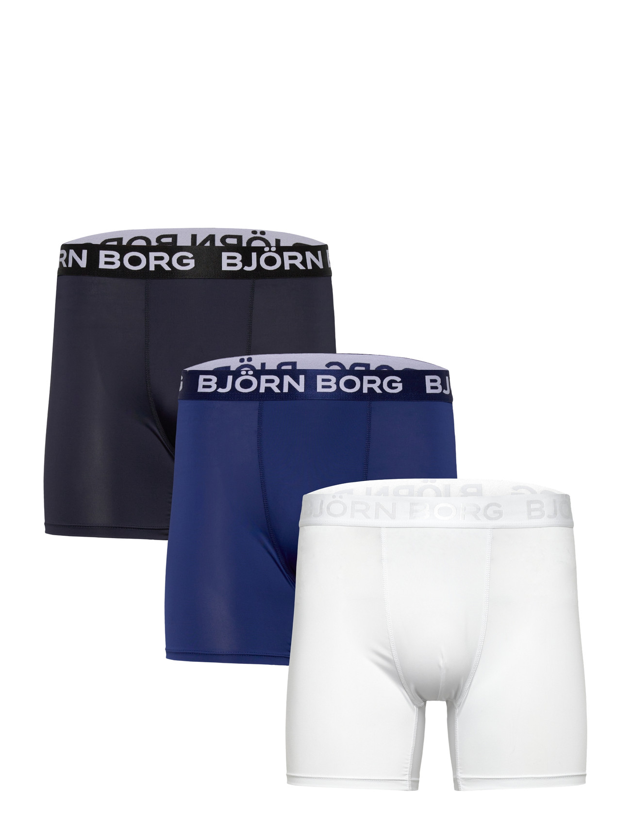 Björn Borg Sports Microfiber Boxer 3P, L, Multi/patterned, Sport Underwear > Sport Boxers, Herre