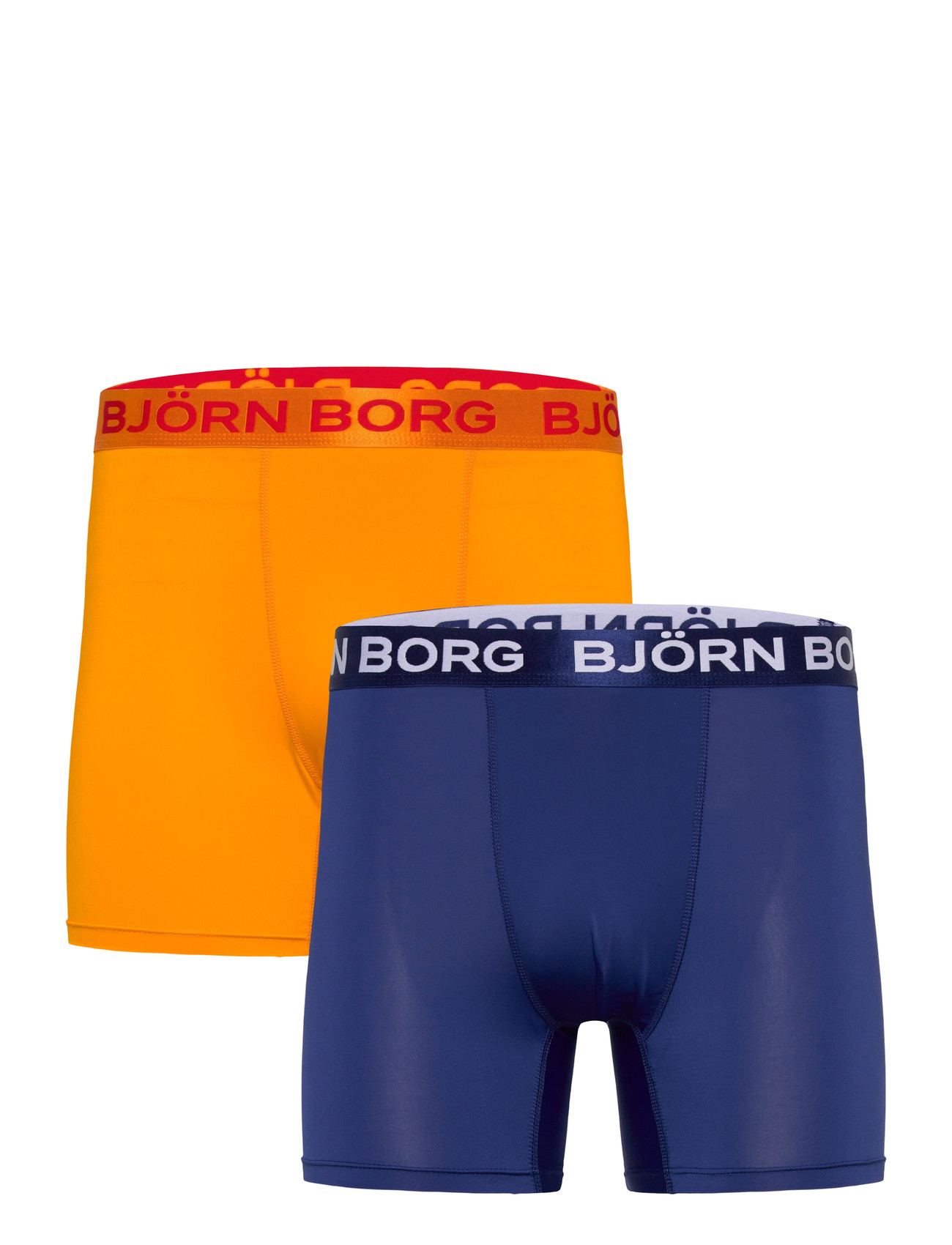 Björn Borg Sports Microfiber Boxer 2P, M, Orange, Sport Underwear > Sport Boxers, Herre