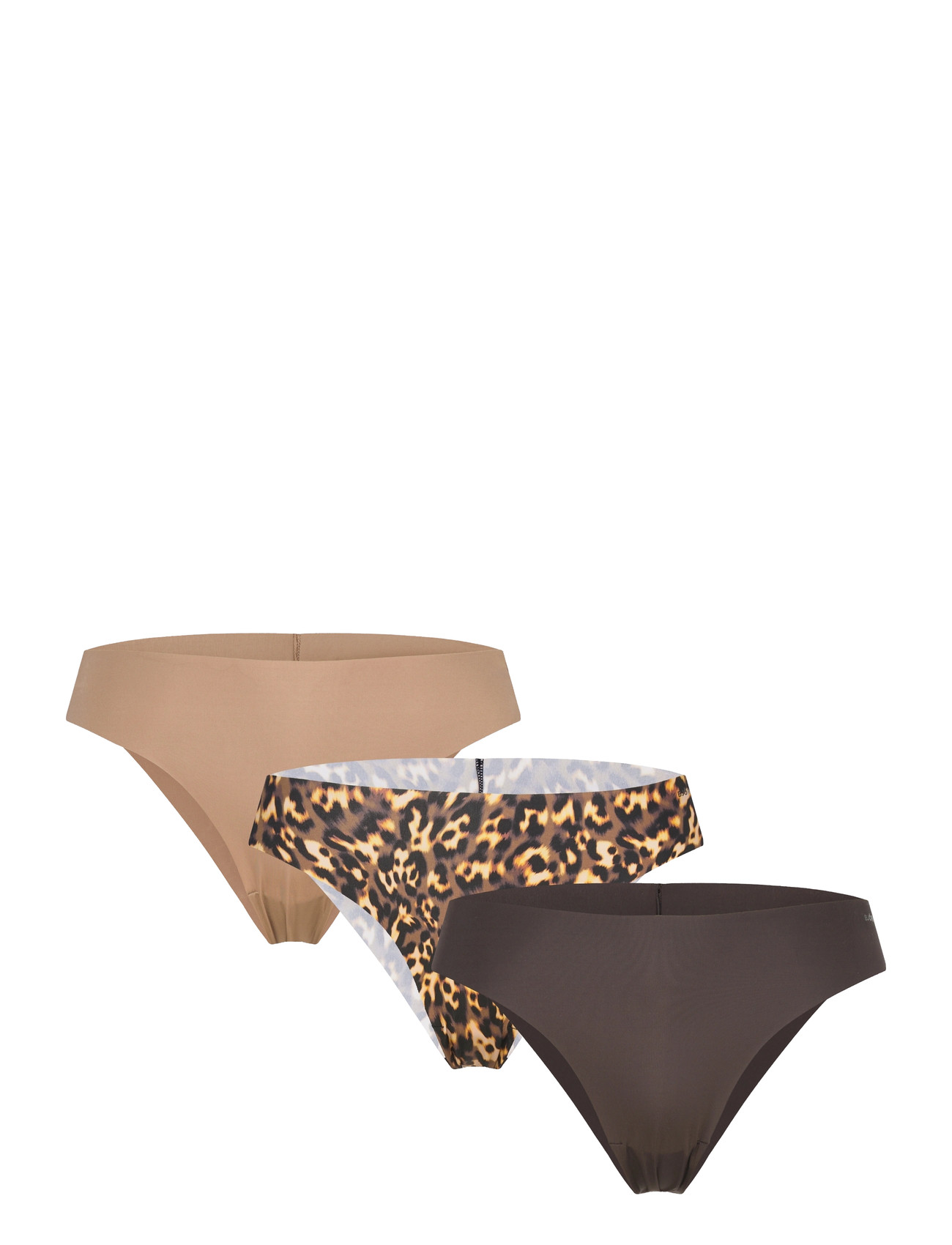 Björn Borg Invisible Brief 3P, M, Brown, Trusser > Trusser, Dame