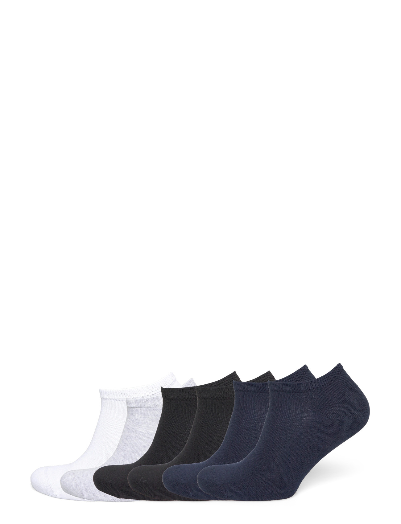 Björn Borg Essential Ankle Sock 6P, 39-42, Multi/patterned, Sokker > Ankelstrømper, Herre