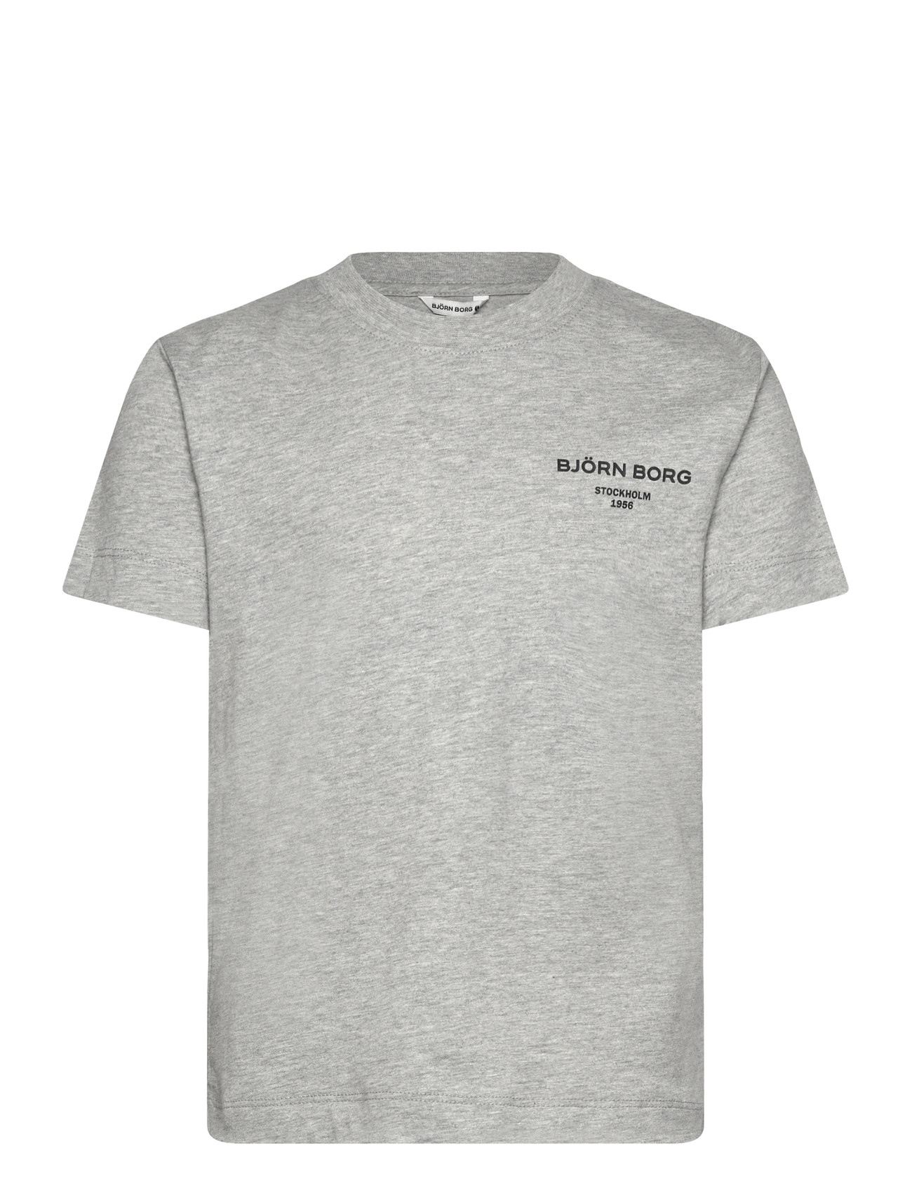 Björn Borg Borg Essential 1 T-Shirt, 170, Grey, T-Shirts > Kortærmede, Børn