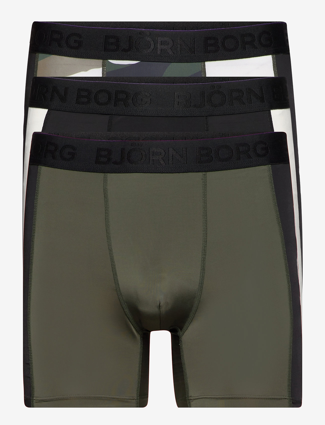 Björn Borg Performance Boxer Panel 3p - Boxers | Boozt.com