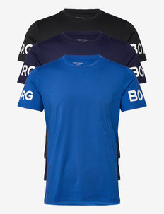BORG T-SHIRT 3P - koszulki w multipaku - multipack 1