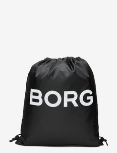 BORG JUNIOR DRAWSTRING BAG - rygsække - black beauty