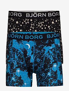 Bjorn Borg Mens Graphic Star Sammy 2 Pack Mid Rise Boxers 26/% OFF RRP
