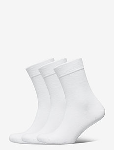 SOCK ANKLE SOLIDS - multipack strømper - brilliant white