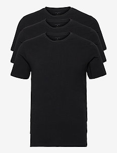TEE THOMAS SOLID - basic t-shirts - black beauty