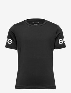 BORG T-SHIRT - short-sleeved t-shirts - black beauty