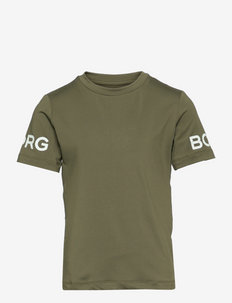 BORG T-SHIRT - kortermede t-skjorter - ivy green