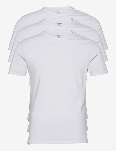 TEE THOMAS SOLID - basic t-shirts - brilliant white