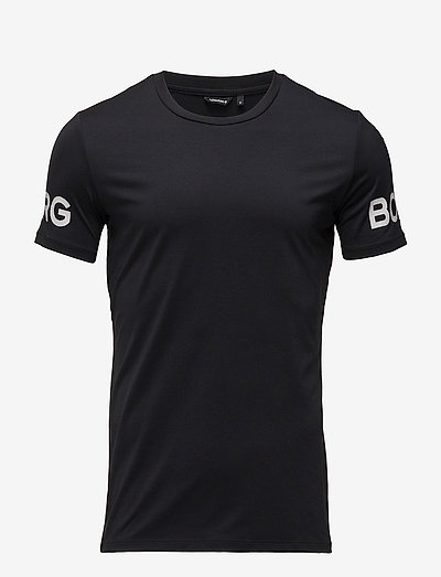 BORG T-SHIRT - t-shirts - black beauty